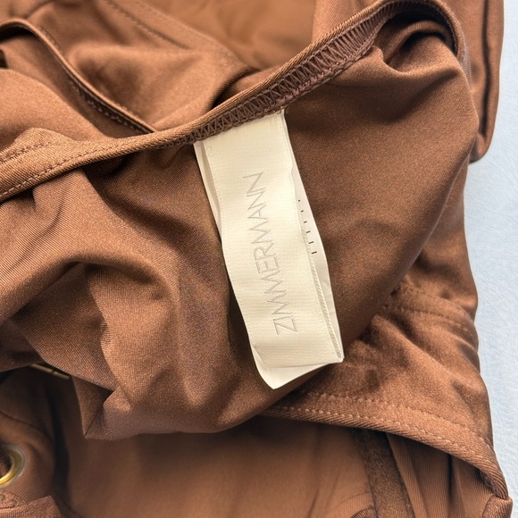 🆕 ZIMMERMANN 🧿 NWOT Devi Balconette Eyelet 1PC Bathing Suit, Sz 0 US 2 - 4 - Picture 14 of 16